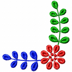 Flowers And Tree Embroidery Design 10 Flowers And Tree Embroidery Design 10